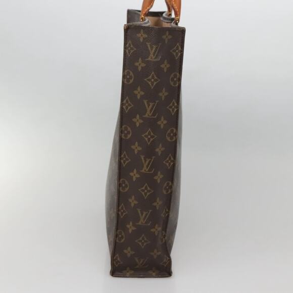 LOUIS VUITTON Monogram Sac Plat Hand Bag M51140 - Picture 5 of 12